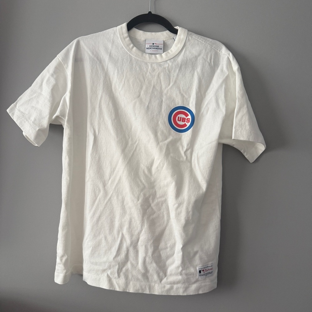 MadHappy Chicago Cubs Printed Heavyweight T-Shirt, NWT, Size XS - Picture 4 of 8